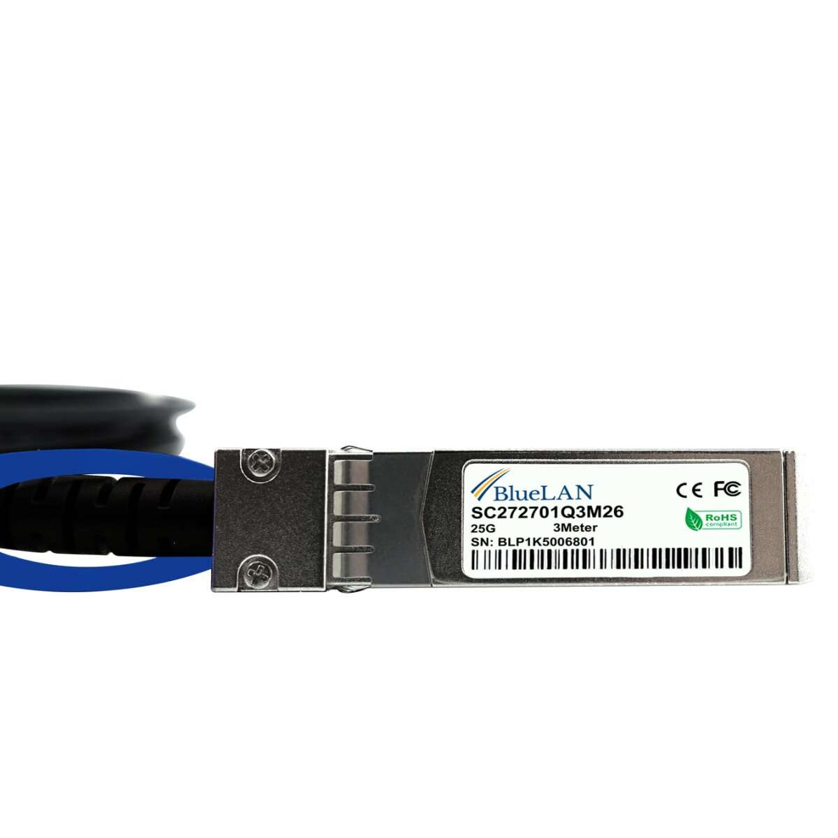 Brocade 25G-SFP28-TWX-P-50CM kompatibles BlueLAN DAC SFP28 SC272701Q0.5M30 | SFP28 DAC 0.5 Meter | SFP28 | Kompatibel DAC | DAC/AOC Kabel | BlueOptics-Shop Brocade 25G-SFP28-TWX-P-50CM kompatibles BlueLAN DAC SFP28 SC272701Q0.5M30 | SFP28 DAC 0.5 Meter | SFP28 | Kompatibel DAC | DAC/AOC Kabel | BlueOptics-Shop
